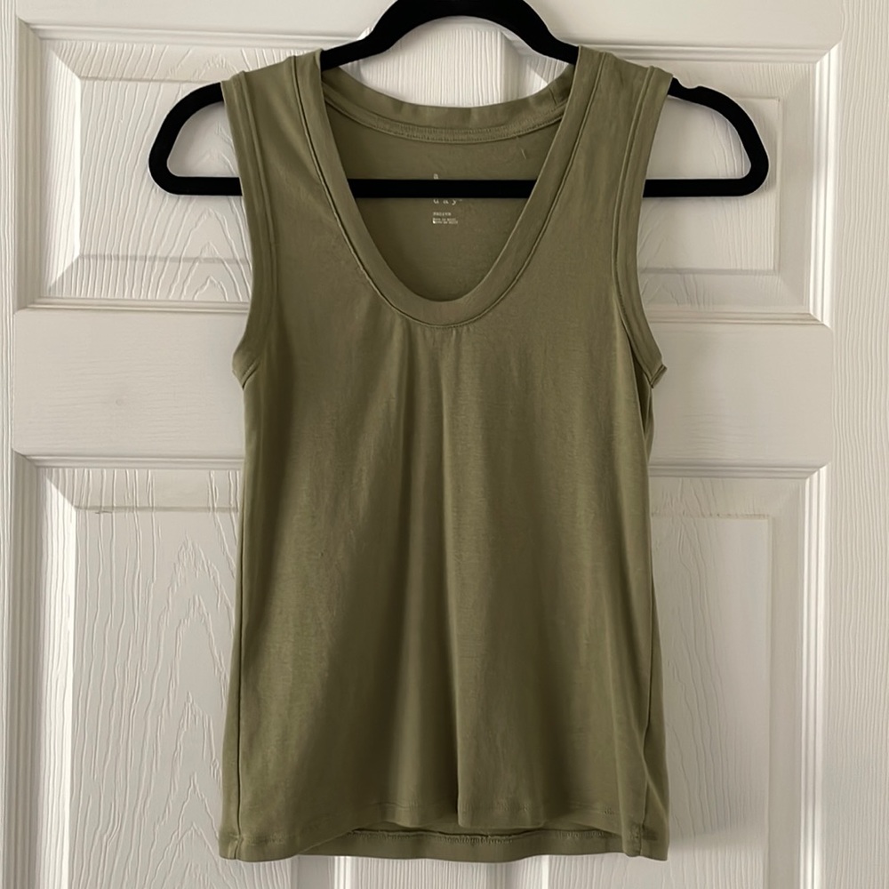 Olive Tank Top